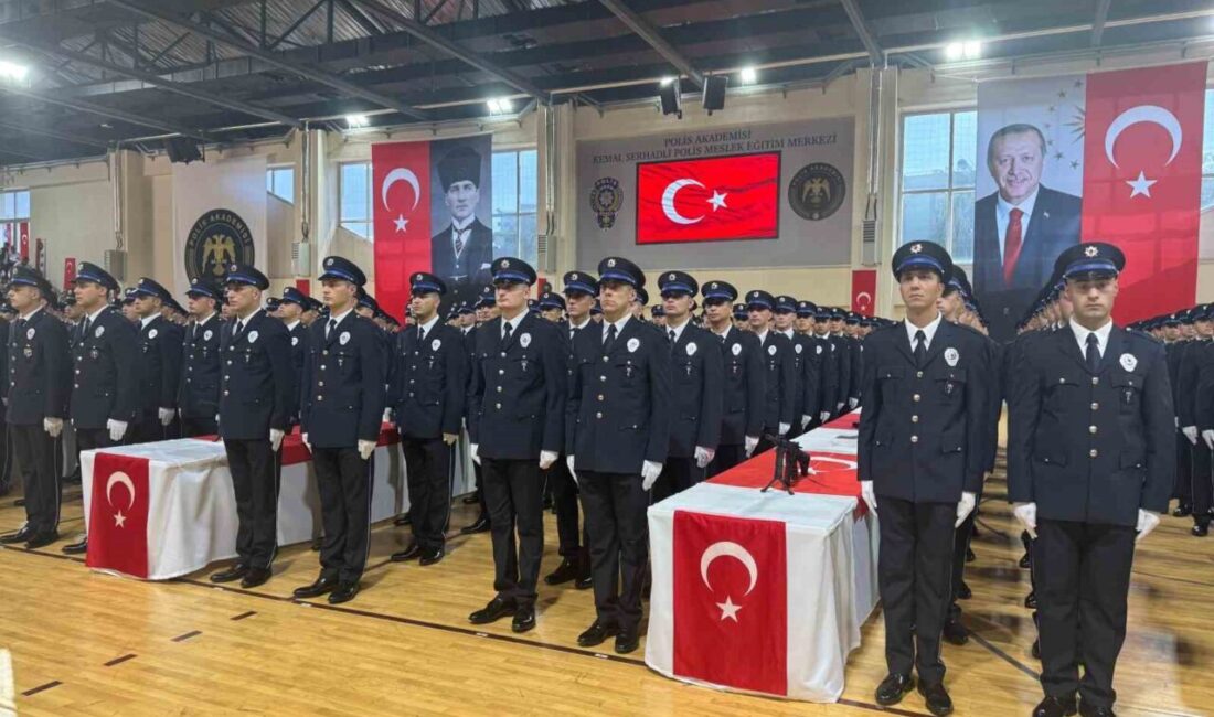 Adana Kemal Serhadlı Polis Meslek Eğitim Merkezi’nde (POMEM) düzenlenen törenle