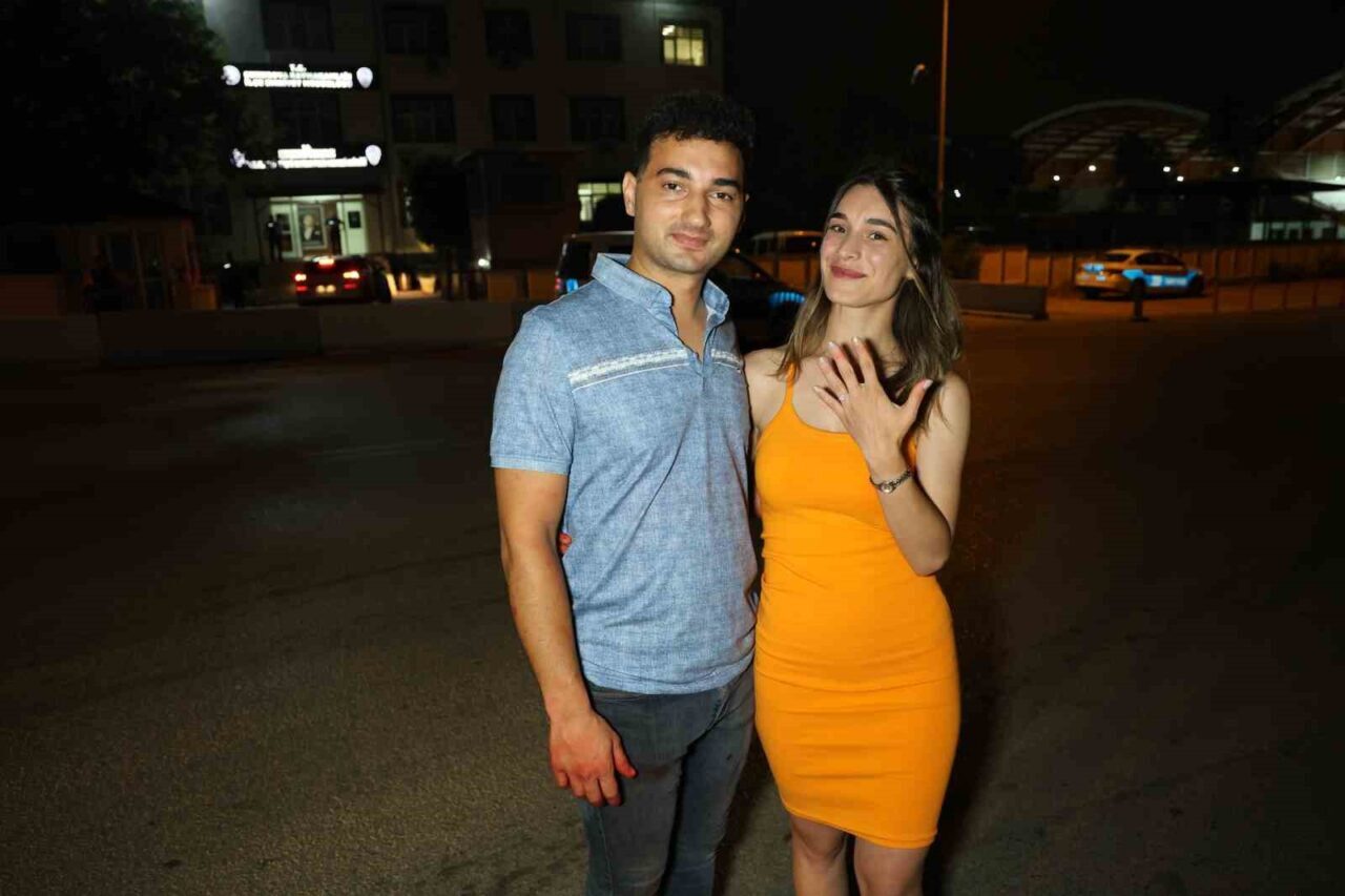 Adana’da husumetlisi tarafından silahla vurulmuş gibi mizansen yapıp, sevgilisine evlilik