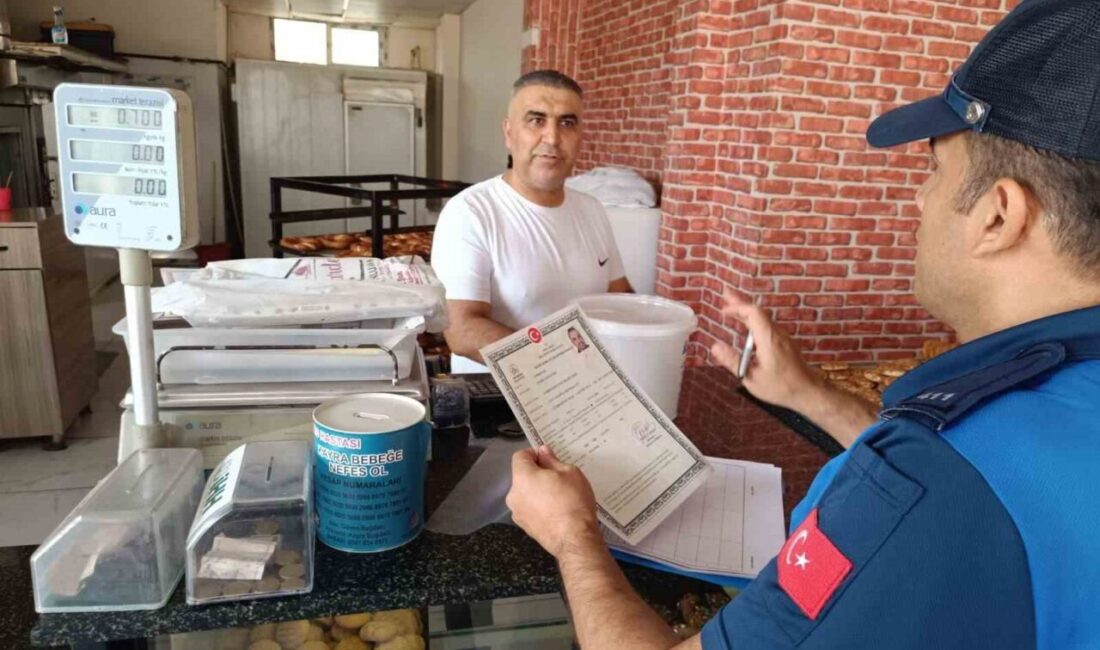 Adıyaman Belediyesi Zabıta Müdürlüğü ekipleri, kent genelindeki market, fırın ve