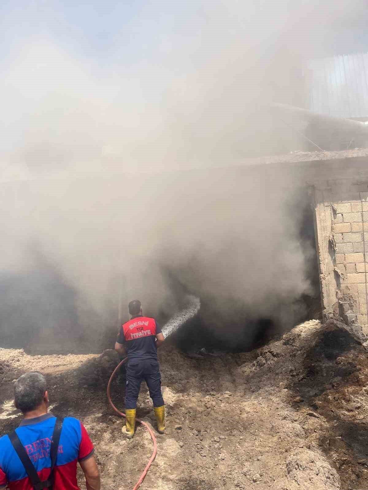 Adıyaman’ın Besni ilçesinde bir çırçır fabrikasında çıkan yangın korkuttu. Edinilen