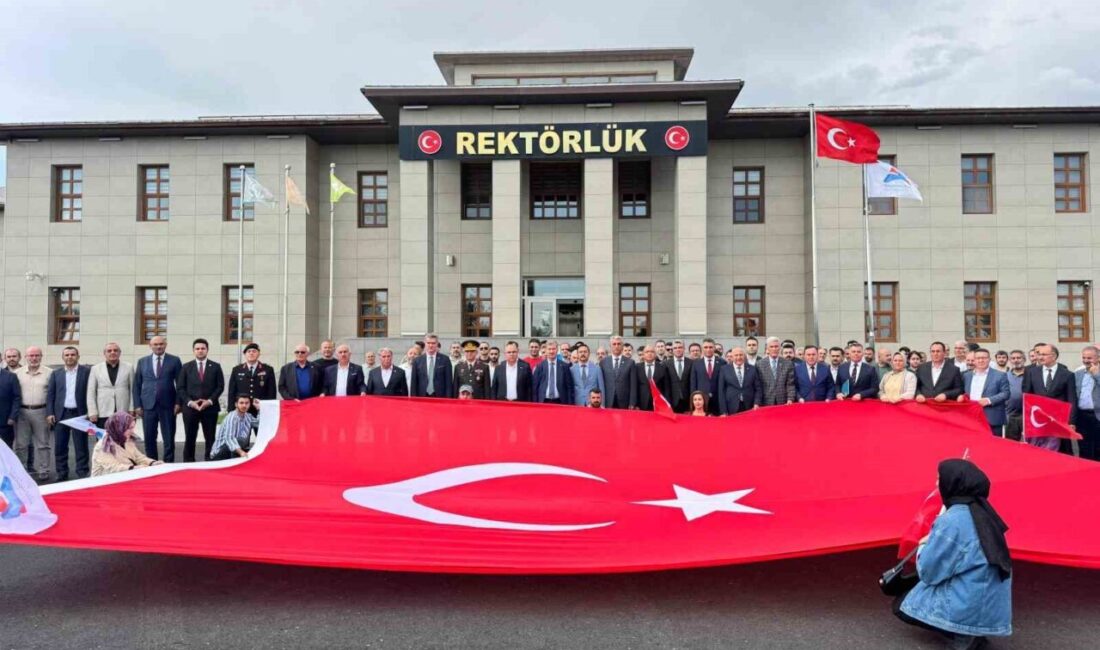 Ağrı İbrahim Çeçen Üniversitesi (AİÇÜ) ev sahipliğinde, 15 Temmuz Demokrasi
