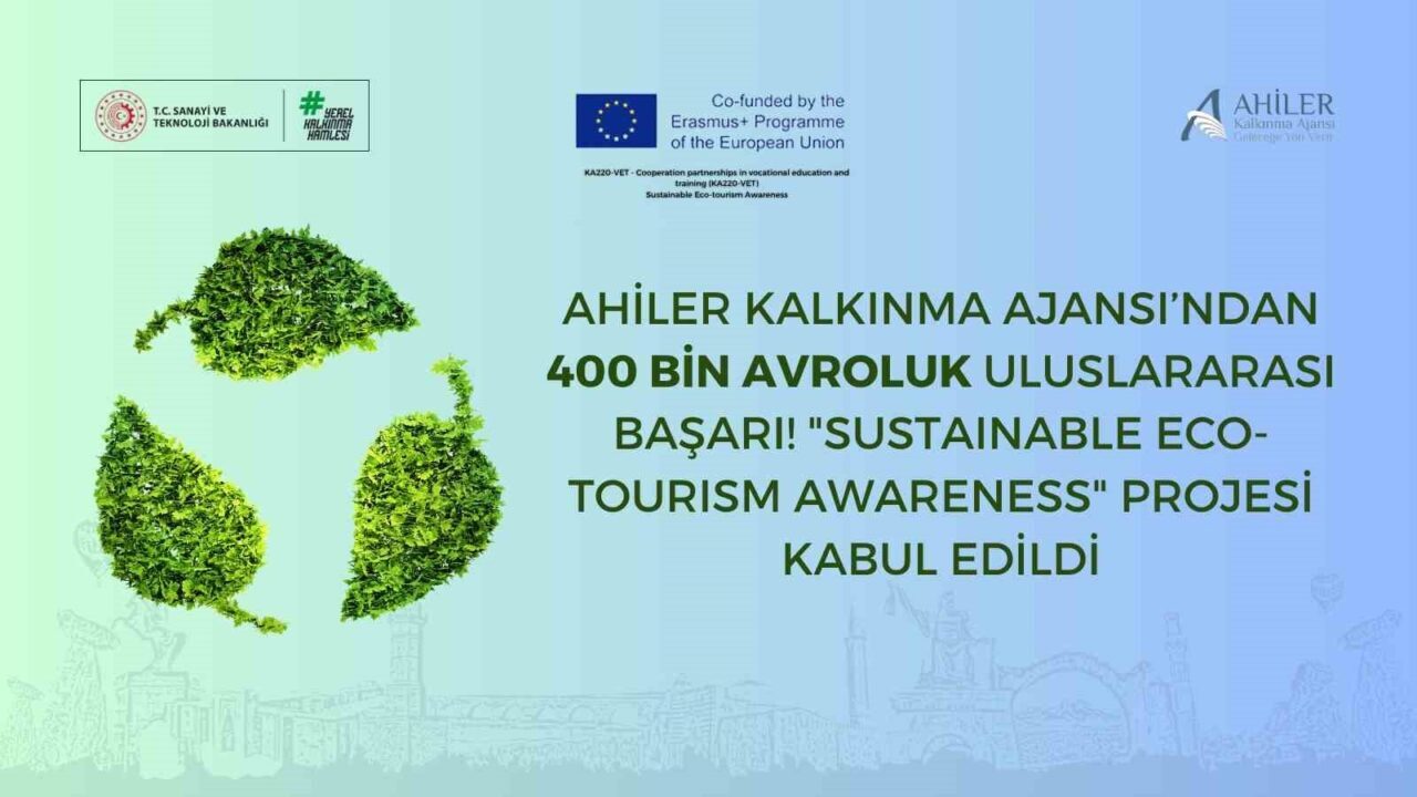 Ahiler Kalkınma Ajansı uluslararası başarı elde ederek, 400 bin Avroluk