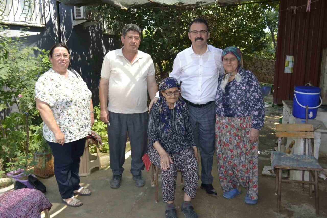Sultanhisar Kaymakamı Ali Ekber Ateş, “Aile Yılı” kapsamında Kavaklı Mahallesi’nde