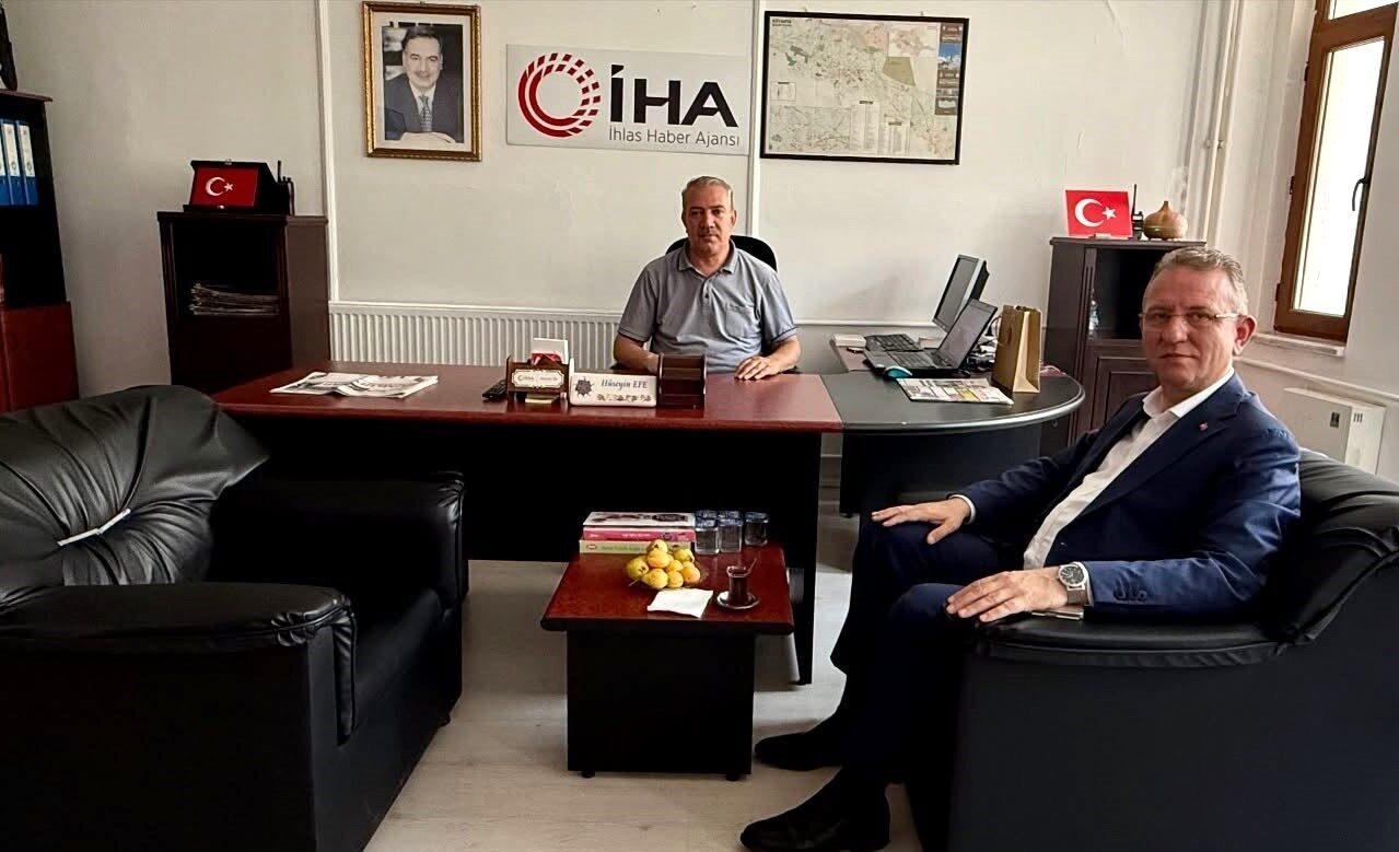 AK Parti Kütahya Milletvekili Mehmet Demir, medya ziyaretleri kapsamında İhlas