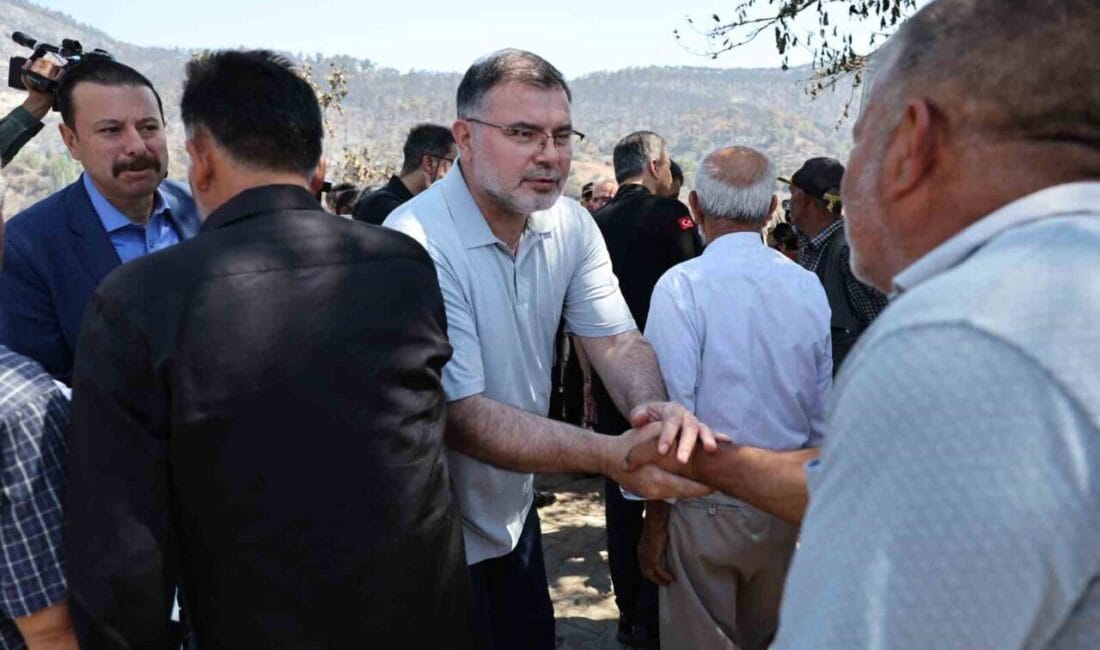 AK Parti İzmir İl Başkanı Bilal Saygılı, devletin, yangından etkilenen