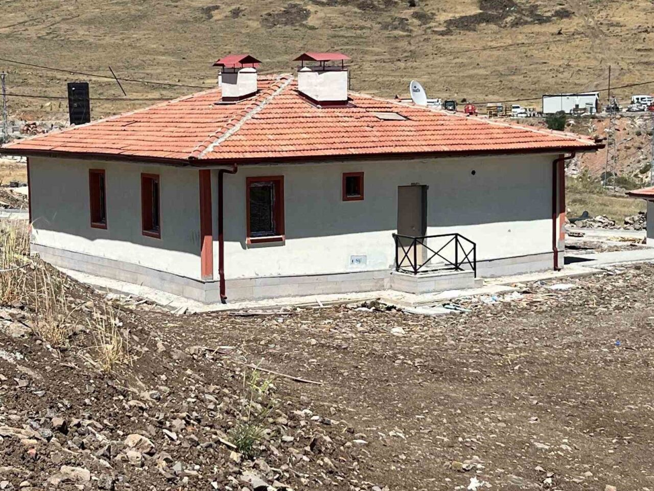 Malatya’nın Akçadağ ilçesine bağlı Kozluca Mahallesi’nde, 6 Şubat 2023 depremlerinin