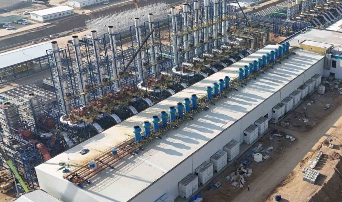 Aksa Enerji, Özbekistan’ın Talimercan bölgesinde inşa ettiği 430 MW kapasiteli