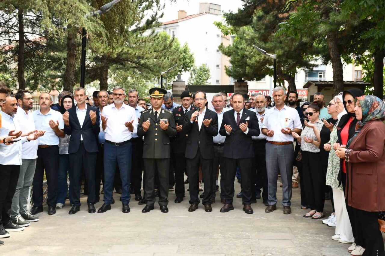 Konya’nın Akşehir ilçesinde 15 Temmuz Demokrasi ve Milli Birlik Günü