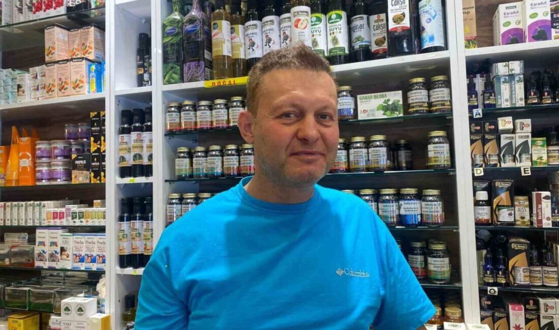 Eskişehir’de uzun yıllardır aktarlık yapan esnaf, eczanelerde bitkisel ürünlerin satılma