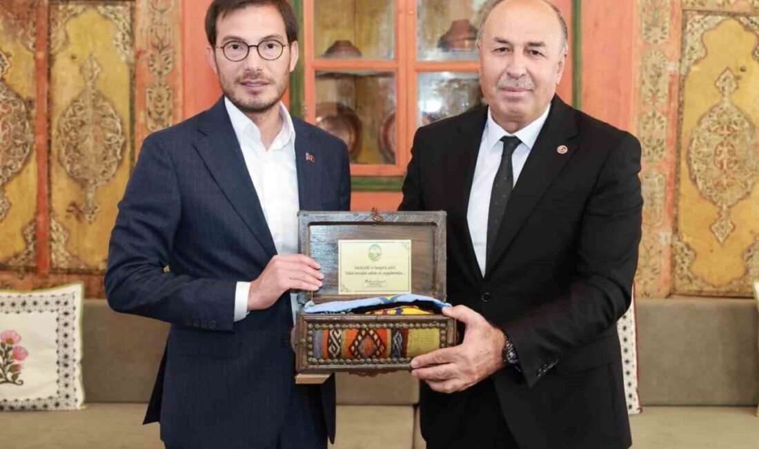 Alaca Belediye Başkanı, Tokat Belediye Başkanı Mehmet Kemal Yazıcıoğlu’nu ve