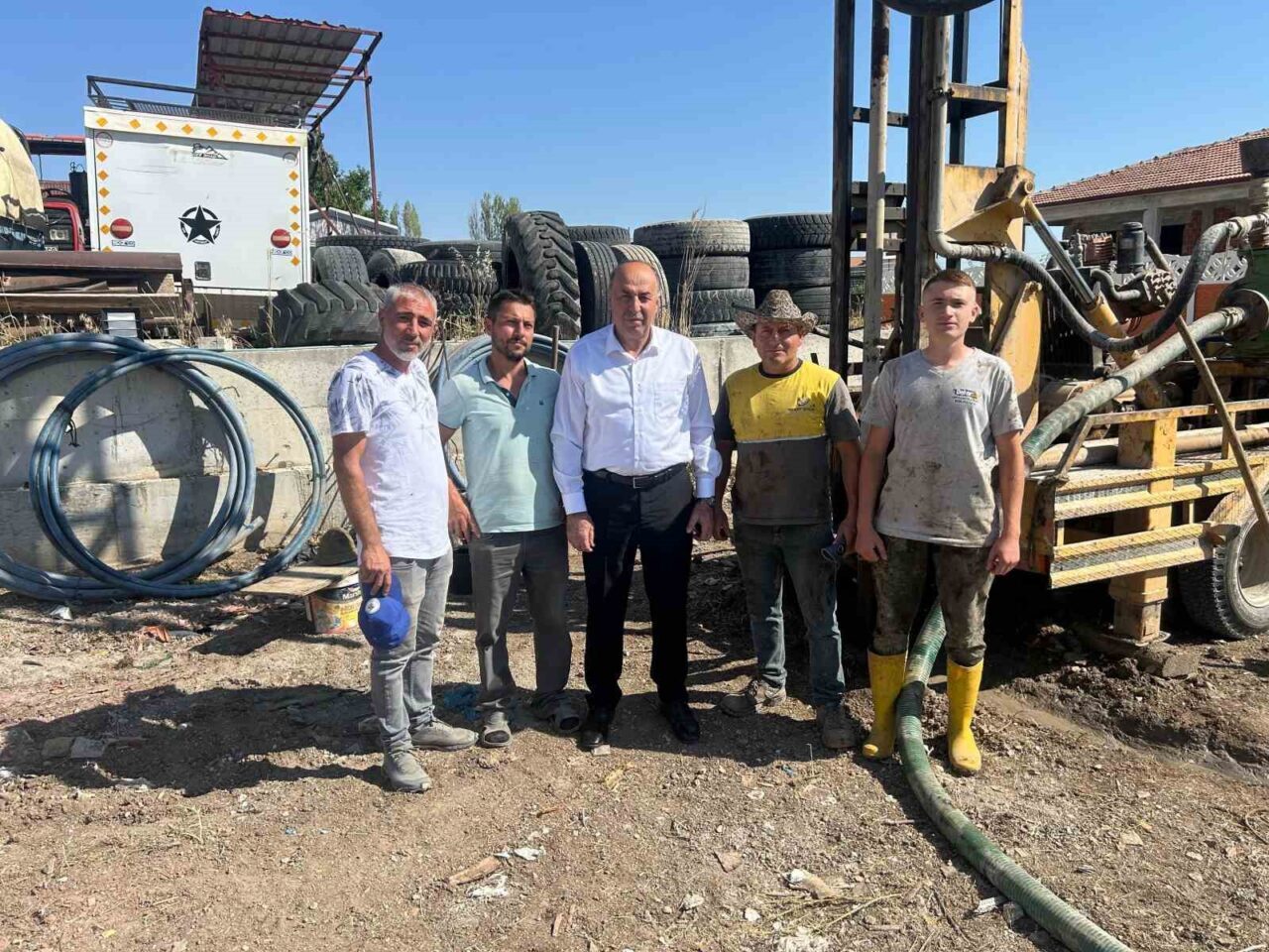 Alaca Belediyesi tarafından, son dönemde ülke genelinde etkili olan kuraklık