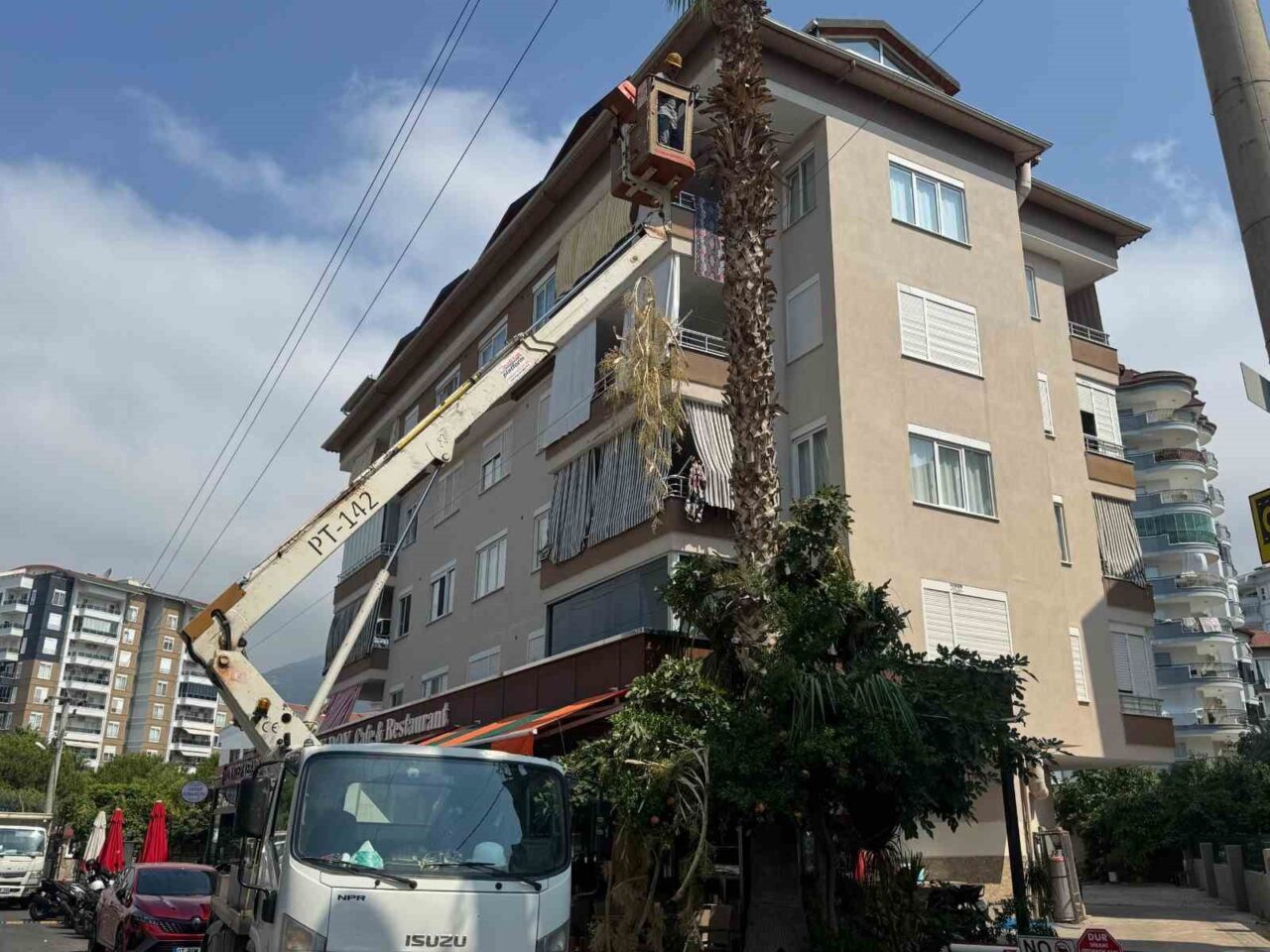 Alanya Belediyesi ile Akdeniz Elektrik Dağıtım A.Ş. ortaklığında yangın riskini