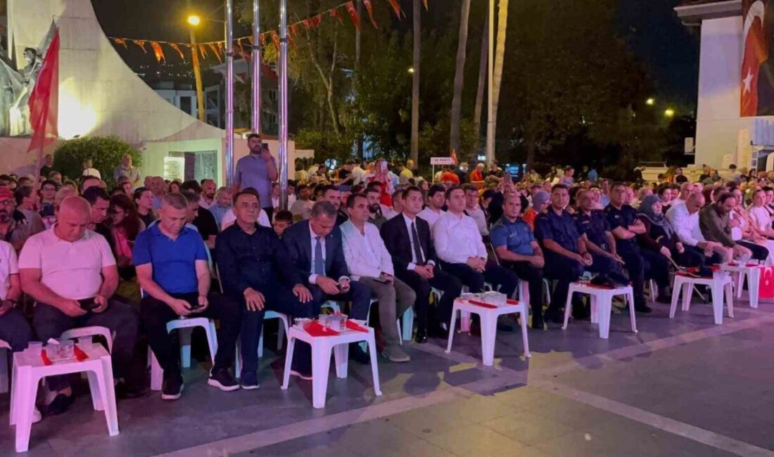 Alanya’da 15 Temmuz hain darbe girişiminin 9. yılında şehitler dualar