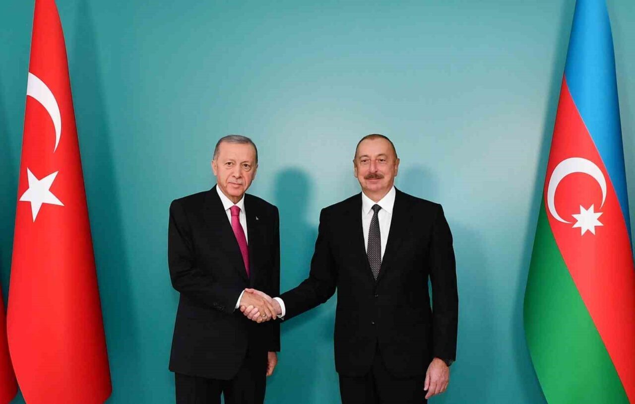 Azerbaycan Cumhurbaşkanı İlham Aliyev, Cumhurbaşkanı Recep Tayyip Erdoğan ile gerçekleştirdiği
