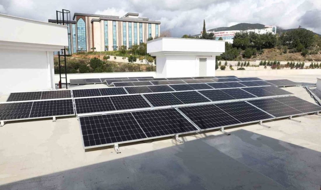 Alanya Alaaddin Keykubat Üniversitesi (ALKÜ) Kestel Yerleşkesinde yer alan GES