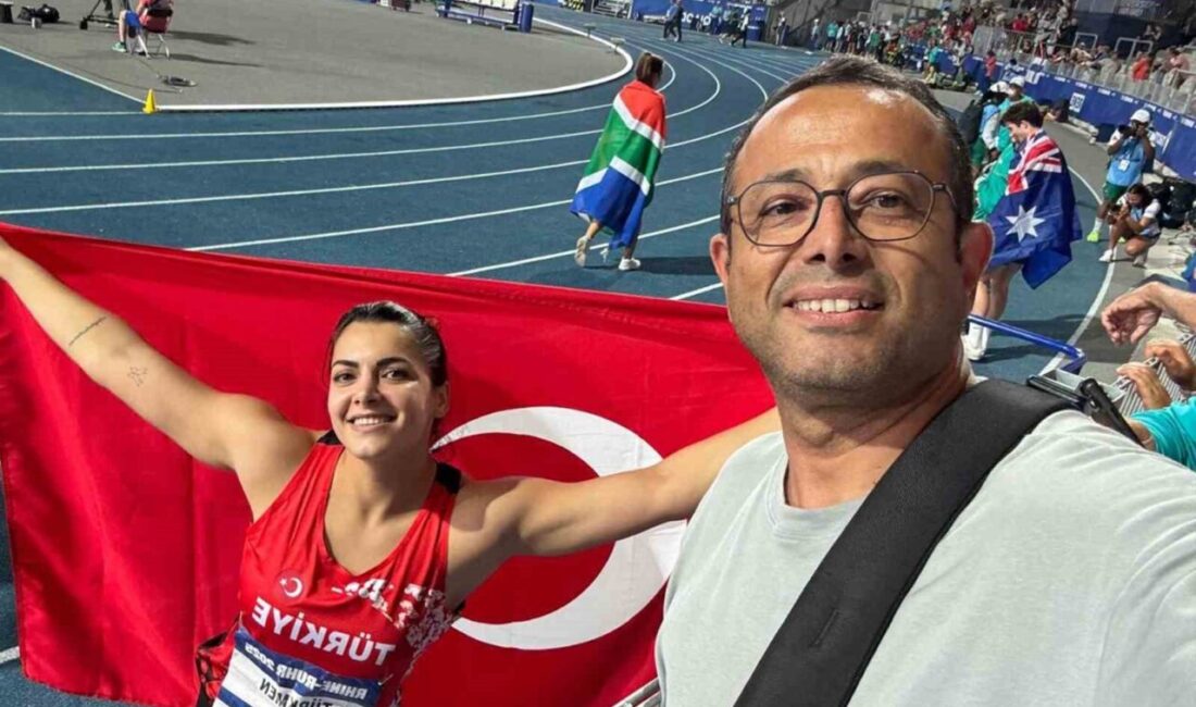 Alanya Alaaddin Keykubat Üniversitesi (ALKÜ) öğrencisi Milli ciritçi Esra Türkmen,