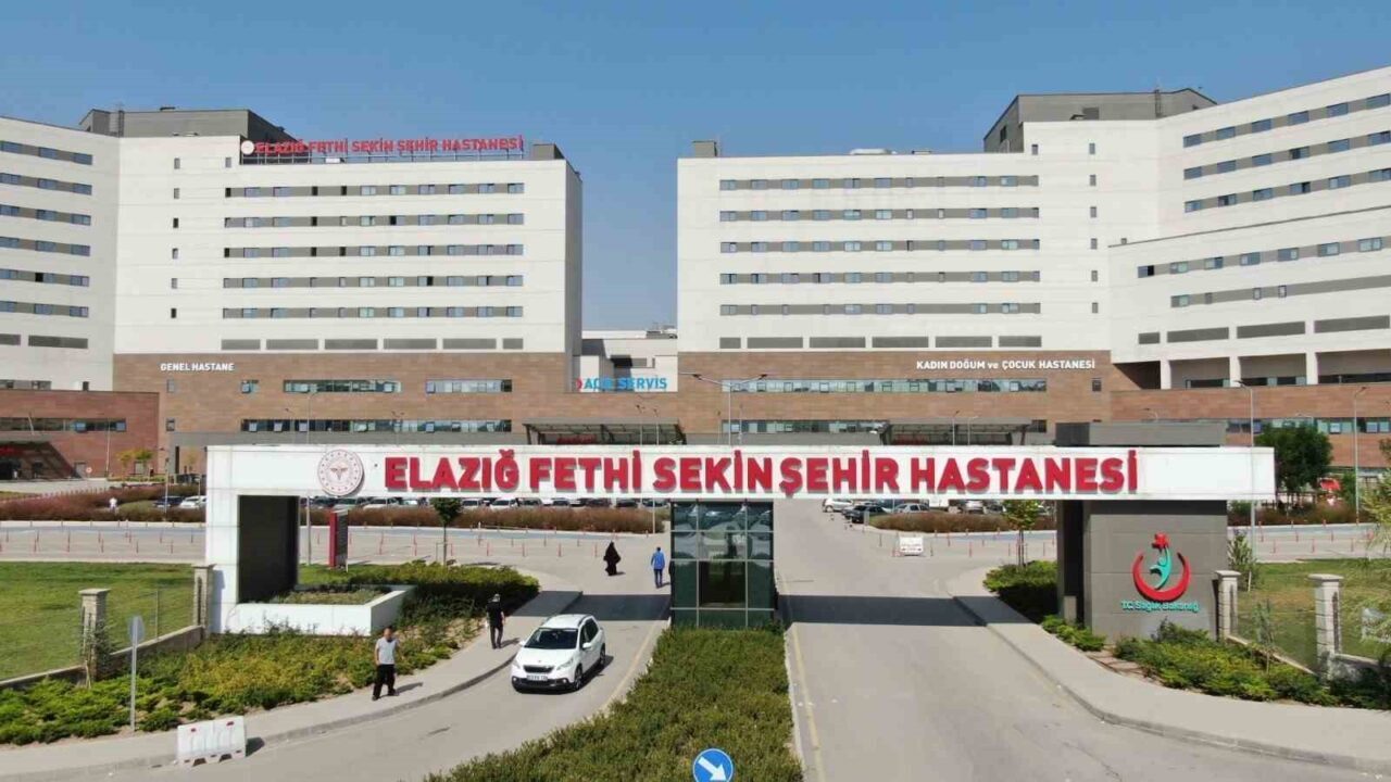 Elazığ’ın Yazıkonak beldesinde yapımı devam eden altyapı çalışmalarını inceleyen Belde