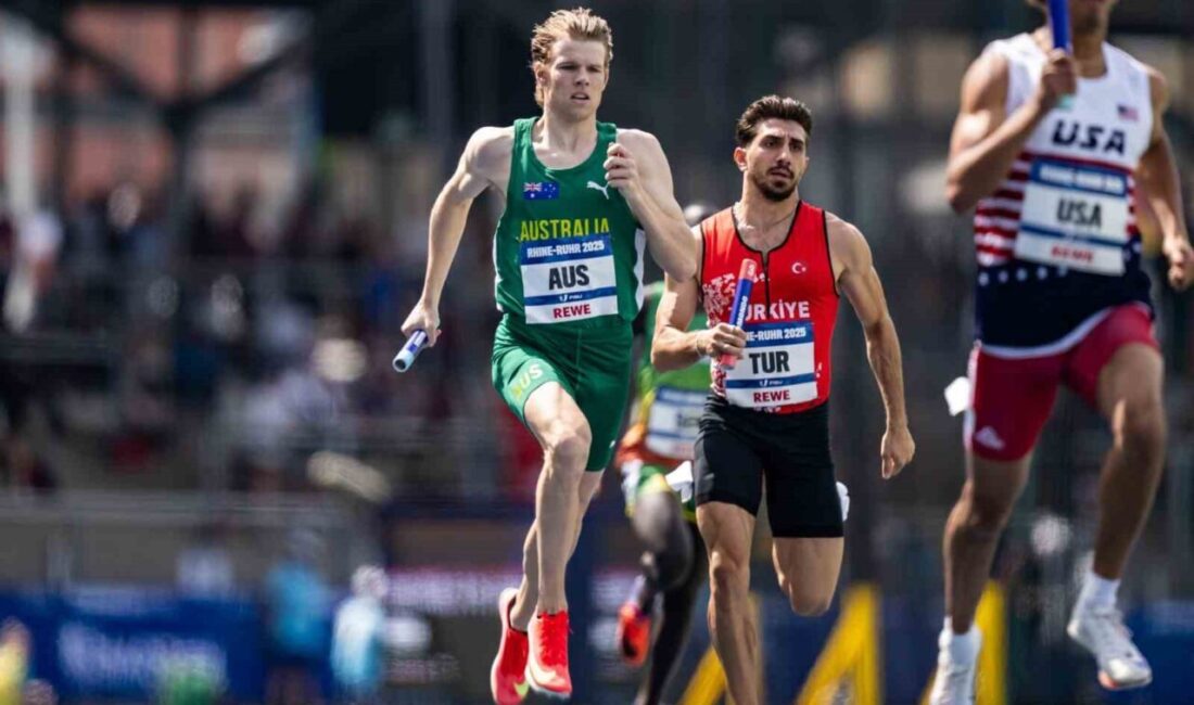 Anadolu Üniversitesi öğrencisi İlyas Çanakçı, Almanya’da düzenlenen Universiade 2025 Oyunları’nda