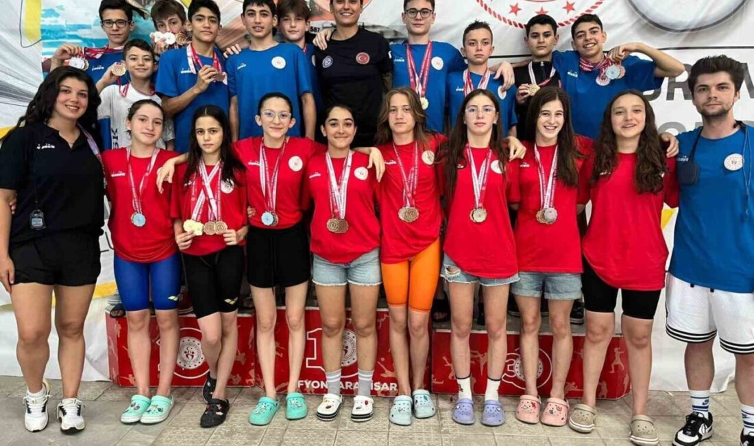 Afyon’da düzenlenen ANALİG Yüzme müsabakalarında Eskişehirli sporcular derece elde etti.