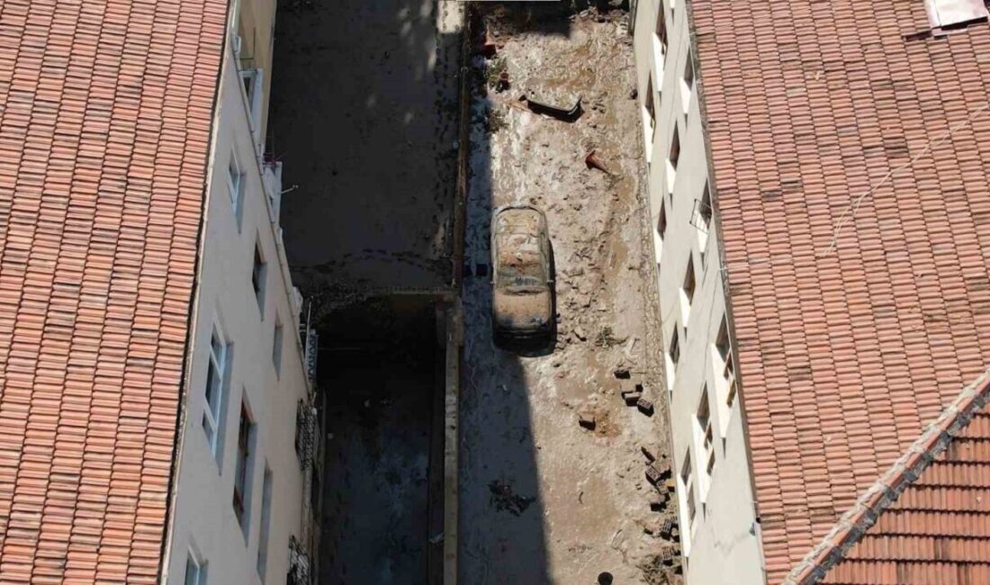 Ankara’da dün akşam saatlerinde etkili olan sağanak yağışın ardından yaşanan