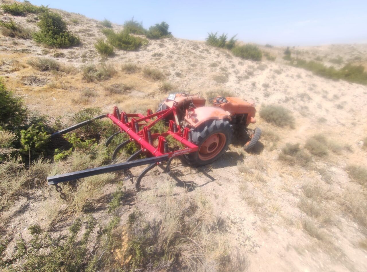 Ankara’nın Beypazarı ilçesinde devrilen traktörün sürücüsü hayatını kaybetti. Alınan bilgiye