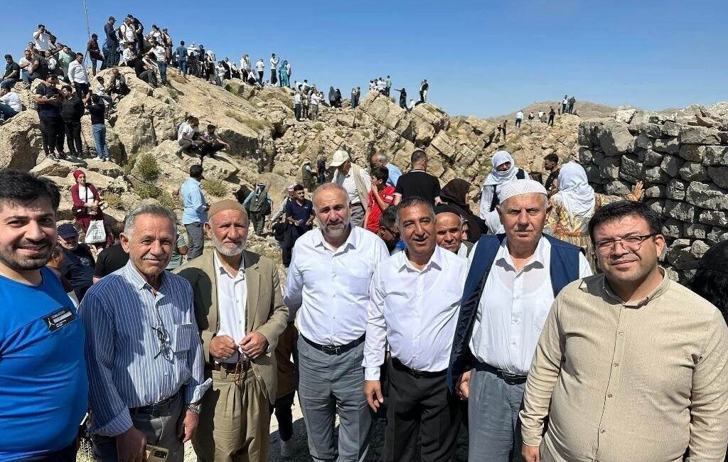 Sağlık-Sen Şırnak Şube Başkanı Sabgatullah Anmal, Cudi Dağı’nda bulunan Sefine