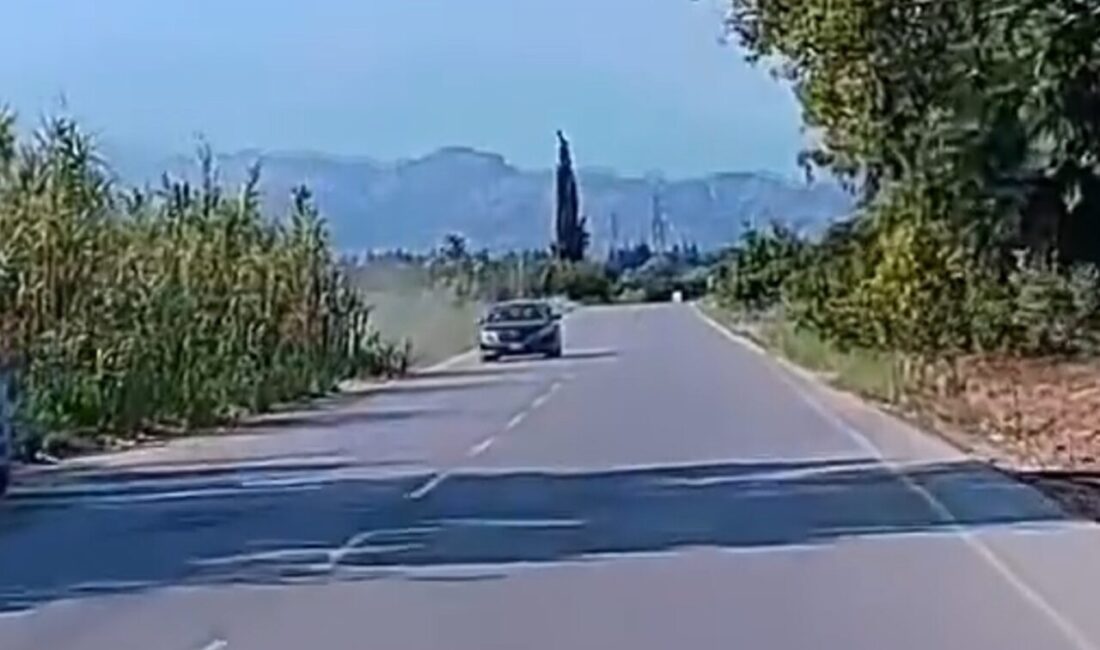 Antalya’nın Serik ilçesinde kontrolden çıkan otomobilin şarampole yuvarlanması sonucu anne