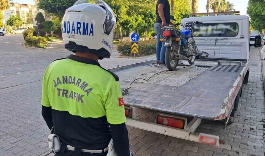 Antalya İl Jandarma Komutanlığı, Trafik Şube Müdürlüğü koordinesinde “Bir Kural