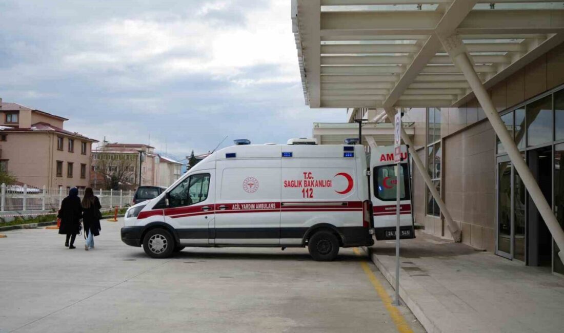 Erzincan’da binanın 3’ncü katından düşen kadın ağır yaralandı. Olay, bugün