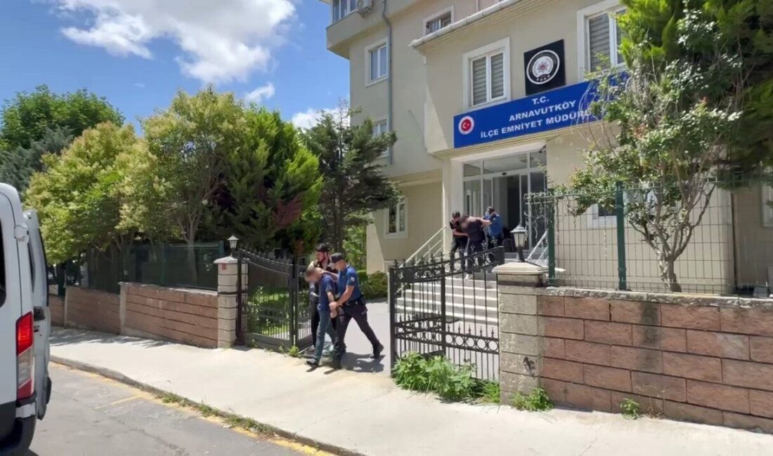 Arnavutköy’de bir iş yerine motosikletle gelip silahlı saldırı düzenleyen ve