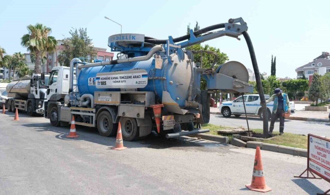 Antalya Büyükşehir Belediyesi ASAT Genel Müdürlüğü, merkez ilçeleri kapsayan yağmur