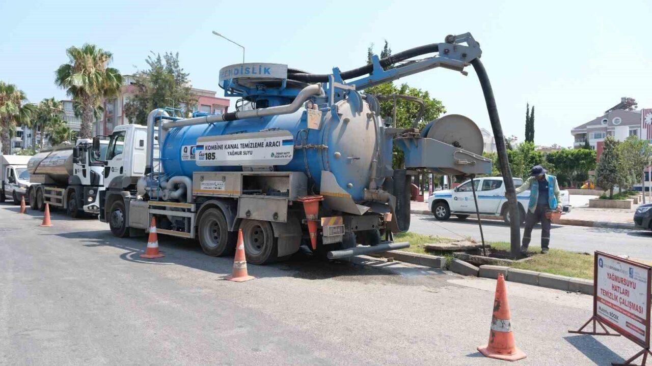 Antalya Büyükşehir Belediyesi ASAT Genel Müdürlüğü, merkez ilçeleri kapsayan yağmur