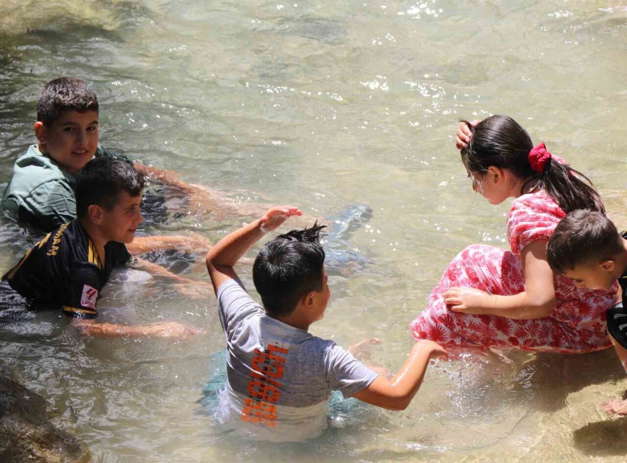 Sıcak havadan kaçan gurbetçiler, dünyanın en görkemli şelalelerinden biri olan