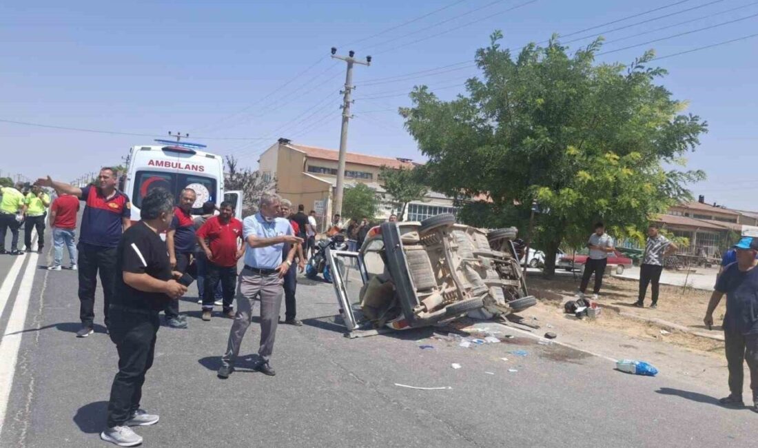 Nevşehir’de otomobil ile motosikletin çarpıştığı trafik kazasında ağır yaralanan astsubay