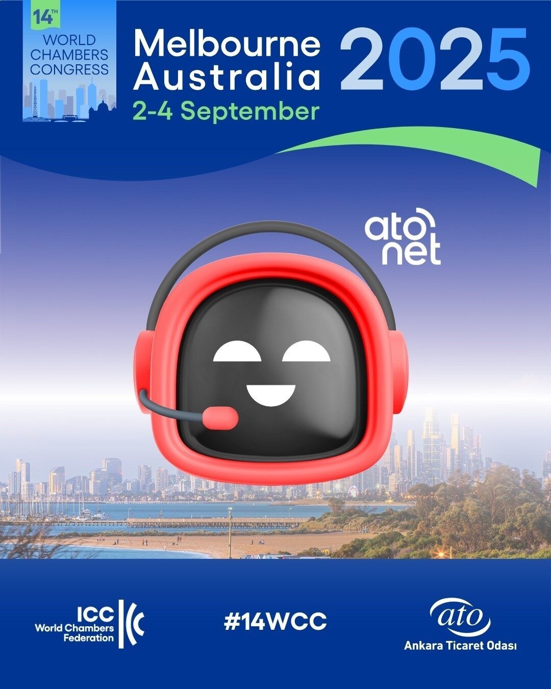 Ankara Ticaret Odası (ATO) “ATONET Akıllı Asistan” projesiyle, ICC Dünya