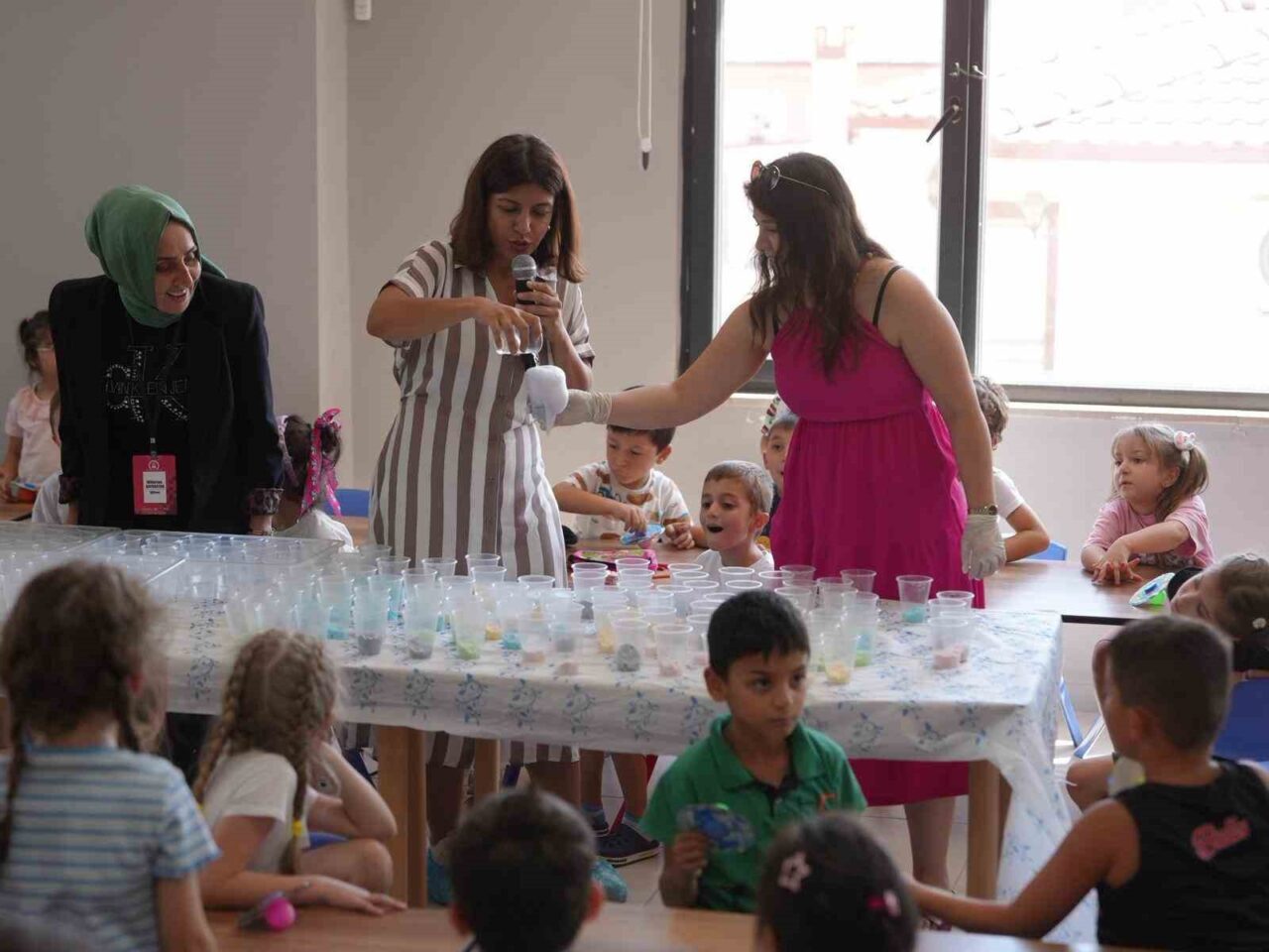Düzce Belediyesi bünyesinde hizmet veren ve her yaştan çocuğa bilimi
