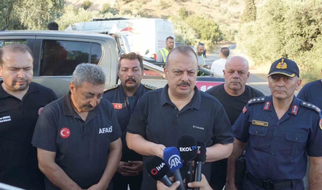 Aydın Valisi Yakup Canbolat, Efeler ilçesi kırsal Yılmazköy Mahallesi’nde çıkan