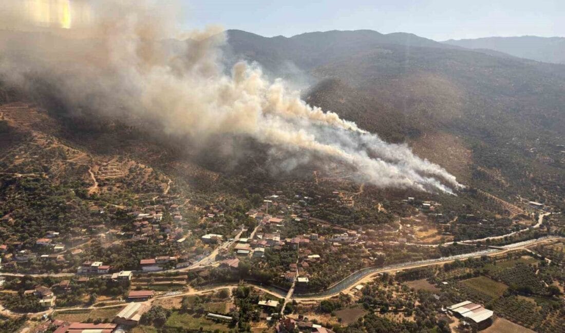 Aydın’ın Bozdoğan ilçesinde ormanlık alanda yangın çıktı. Edinilen bilgiye göre,