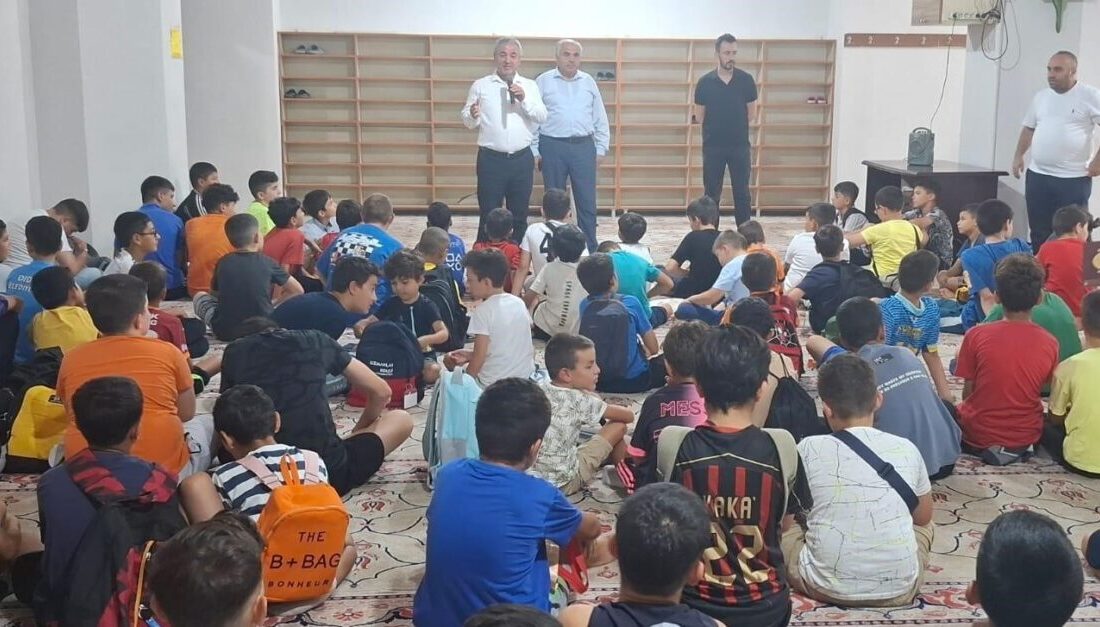 Aydın il genelinde binlerce çocuğun katılım sağladığı Yaz Kur’an Kurslarında