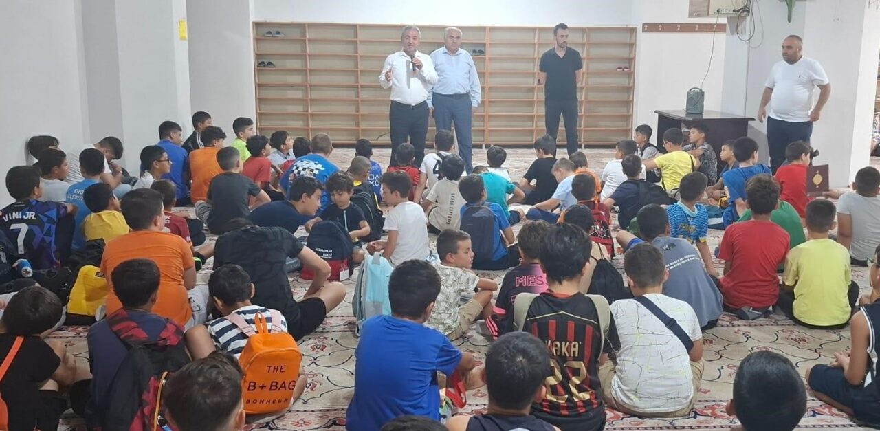 Aydın il genelinde binlerce çocuğun katılım sağladığı Yaz Kur’an Kurslarında