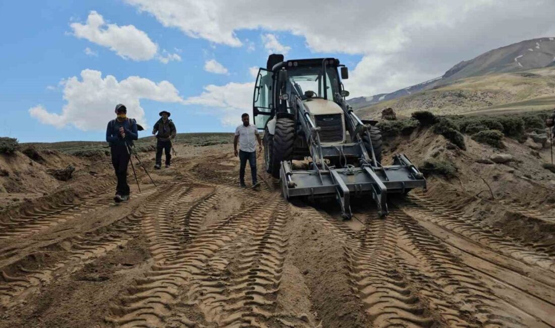 Bitlis’in Adilcevaz ilçesine bağlı Aydınlar Belde Belediyesi tarafından dağcılar için