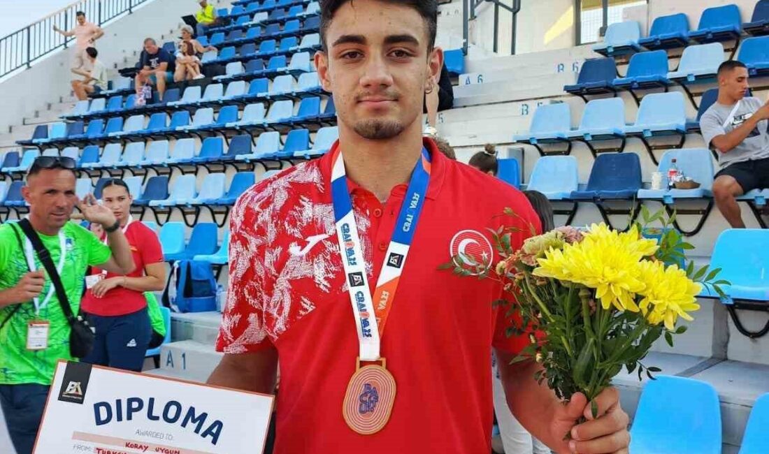 Aydınlı milli sporcu Koray Uygun, 110 metre engelli branşında tüm