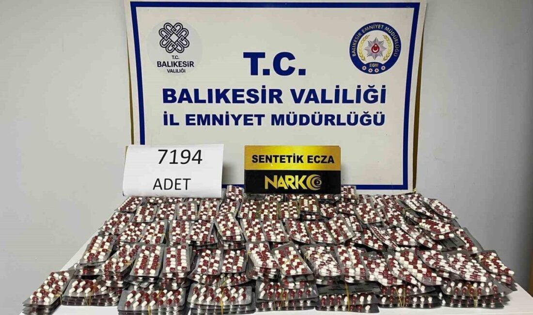 Balıkesir’in Ayvalık ilçesinde; İlçe Emniyet Müdürlüğü bünyesindeki Narkotik Suçlarla Mücadele