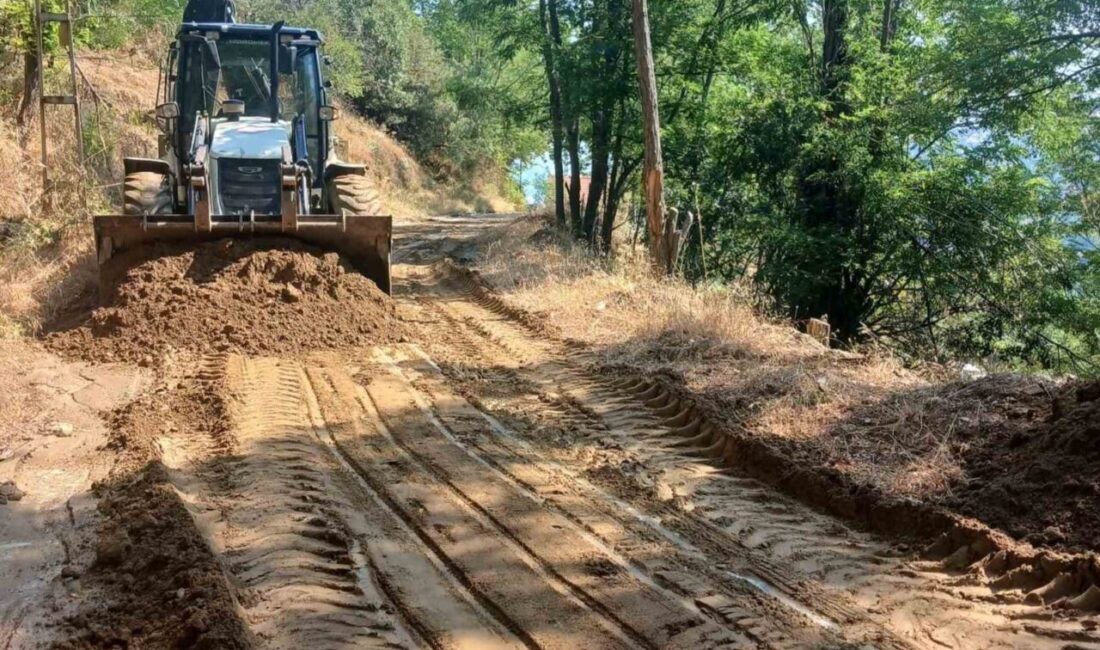 Babadağ Belediyesi üst yapı çalışmalarını ve yağış nedeniyle tahrip olan