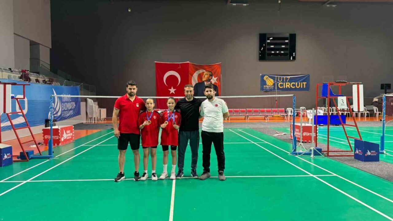 Kayserili minik sporcular, İstanbul Youth Open 2025 Badminton Turnuvası U-11