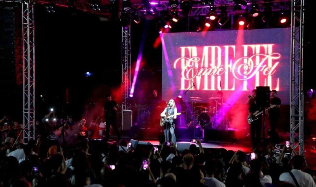 Samsun’un Bafra ilçesinde, yeni Anadolu müziğinin sevilen ismi Emre Fel