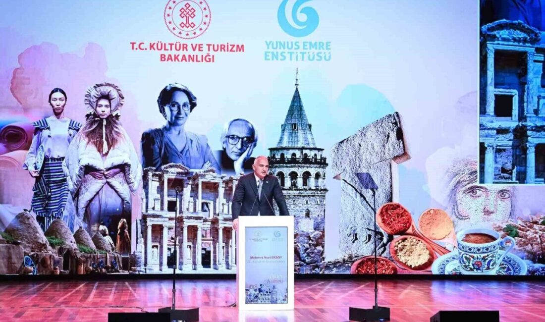 Kültür ve Turizm Bakanı Mehmet Nuri Ersoy, Yunus Emre Enstitüsü