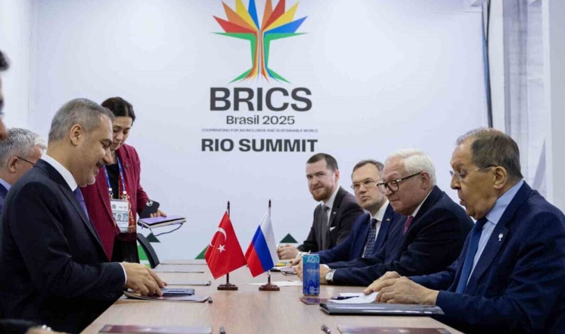 Dışişleri Bakanı Hakan Fidan, Brezilya’nın Rio de Janeiro kentinde düzenlenen