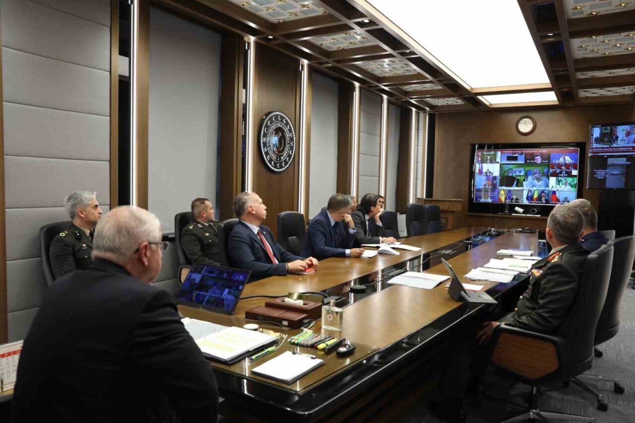 Millî Savunma Bakanı Yaşar Güler Ukrayna Gönüllüler Koalisyonu tarafından gerçekleştirilen