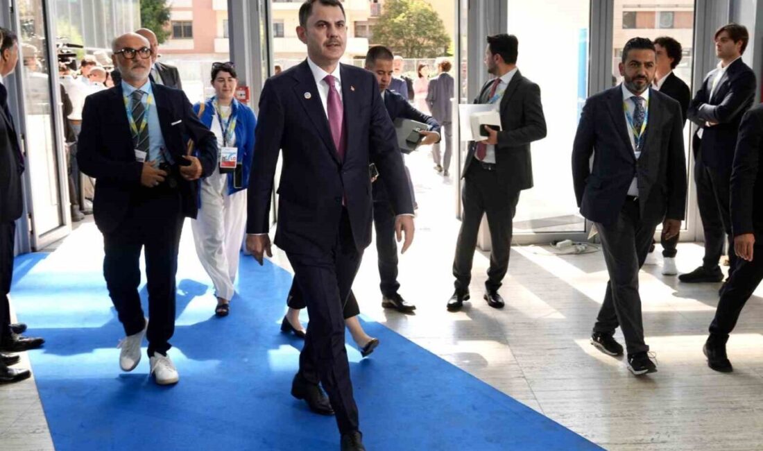 Çevre, Şehircilik ve İklim Değişikliği Bakanı Murat Kurum, Türkiye’yi temsilen